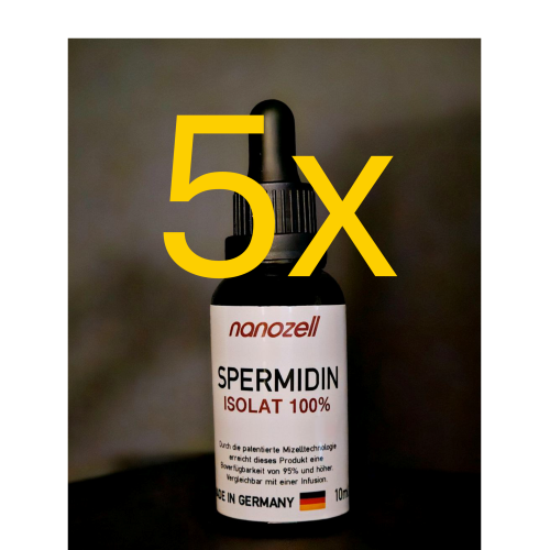 Spermidin Isolat 100% 5 x 10ml