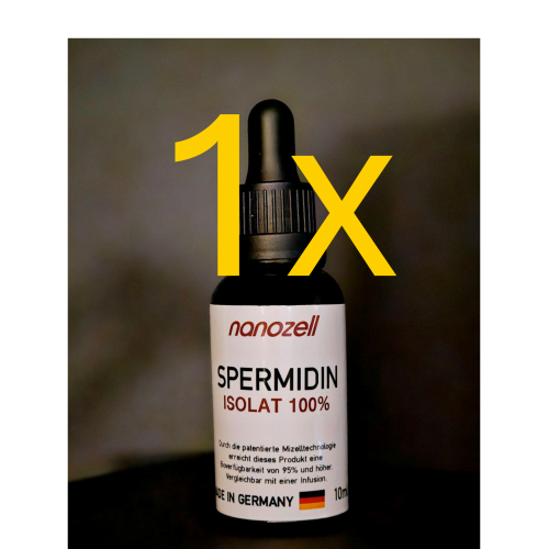 Spermidin Isolat 100% 1 x 10ml